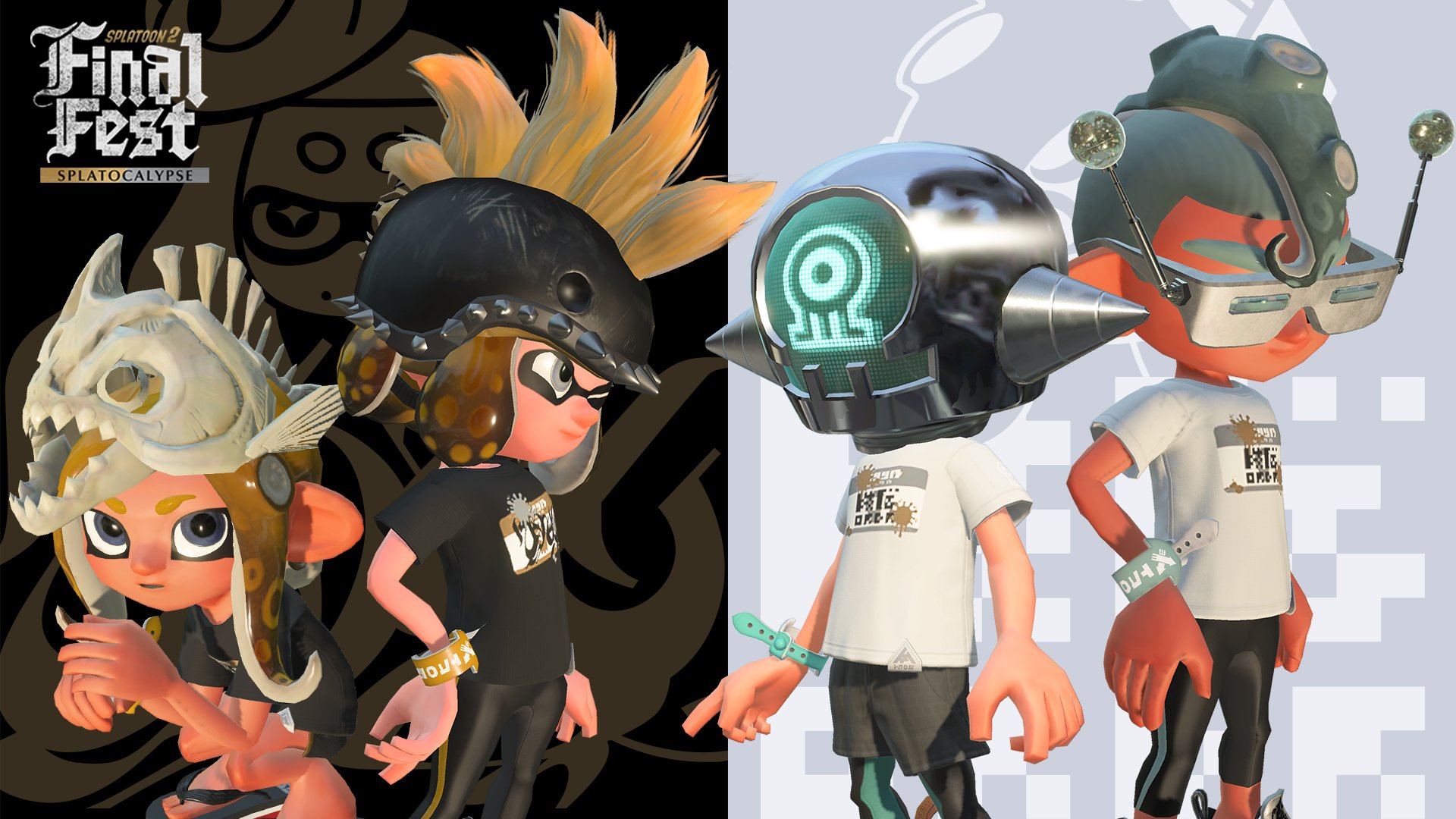 スプラトゥーン2』ヒメとイイダによるユニット「テンタクルズ