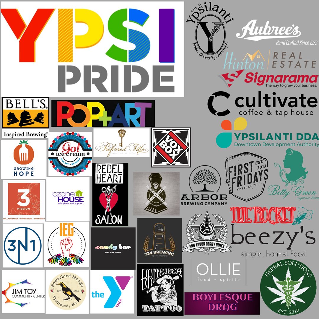 Shout out to our sponsors that made #YpsiPride2019 possible!!!

❤️🧡💛💚💙💜

#Ypsipride #ypsi #ypsireal #ypsilove #community #localbusinesses #supportlocal #ypsibusinesses #sponsorship #inclusivity #loveislove #lgbtqia #queeer #pridemonth #pride #ypsilife #keepypsiqueer