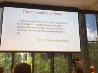 colette_murphy's tweet photo. Thank you @MazzucatoM as always for your clear vision and clarion call that a a different kind of economy that is fair, inclusive, sustainable is not only urgently needed but possible! #decentwork #faireconomies #valueofeverything @MartinProsperiT https://t.co/z3zyfu3S9P