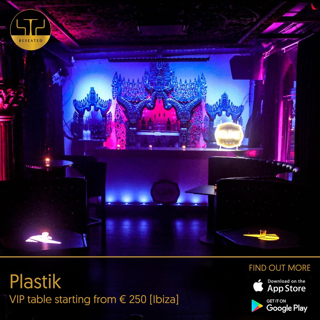 BeSeatedapp's tweet photo. Celebrate special occasions with BeSeated. With our list of venues in Ibiza, we ensure that your celebration is one of a kind.
#BeTreated #luxury #lifestyle #holiday #Celebration
#Celebrate #Party #Nightlife #Nightclub #Ibiza #Spain #Eden #Lio #Plastik https://t.co/Y5Wi51ante