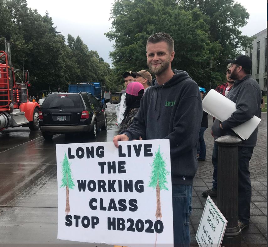 OregonTreeTalk's tweet image. Long Live the Working Class!! #timberunity