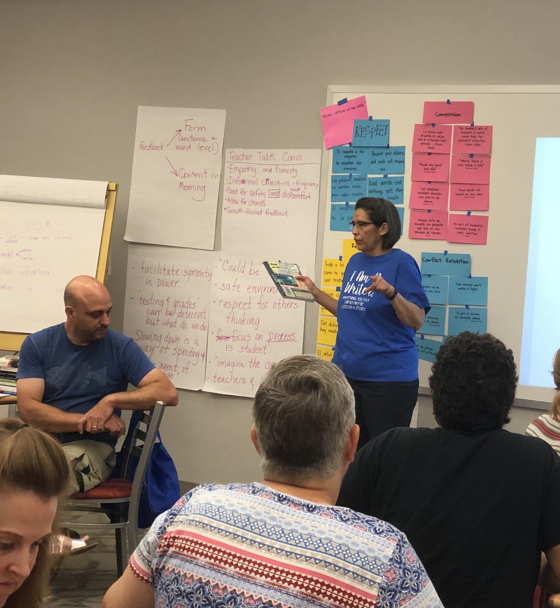 MrsHayHo's tweet photo. Thank you for the 4 days of learning, growing, &amp; studying this week. It’s been a gift, a retreat, &amp; an inspiration for me. @NorthStarTxWP @ELLevateGrant https://t.co/DzxKIMqs3f