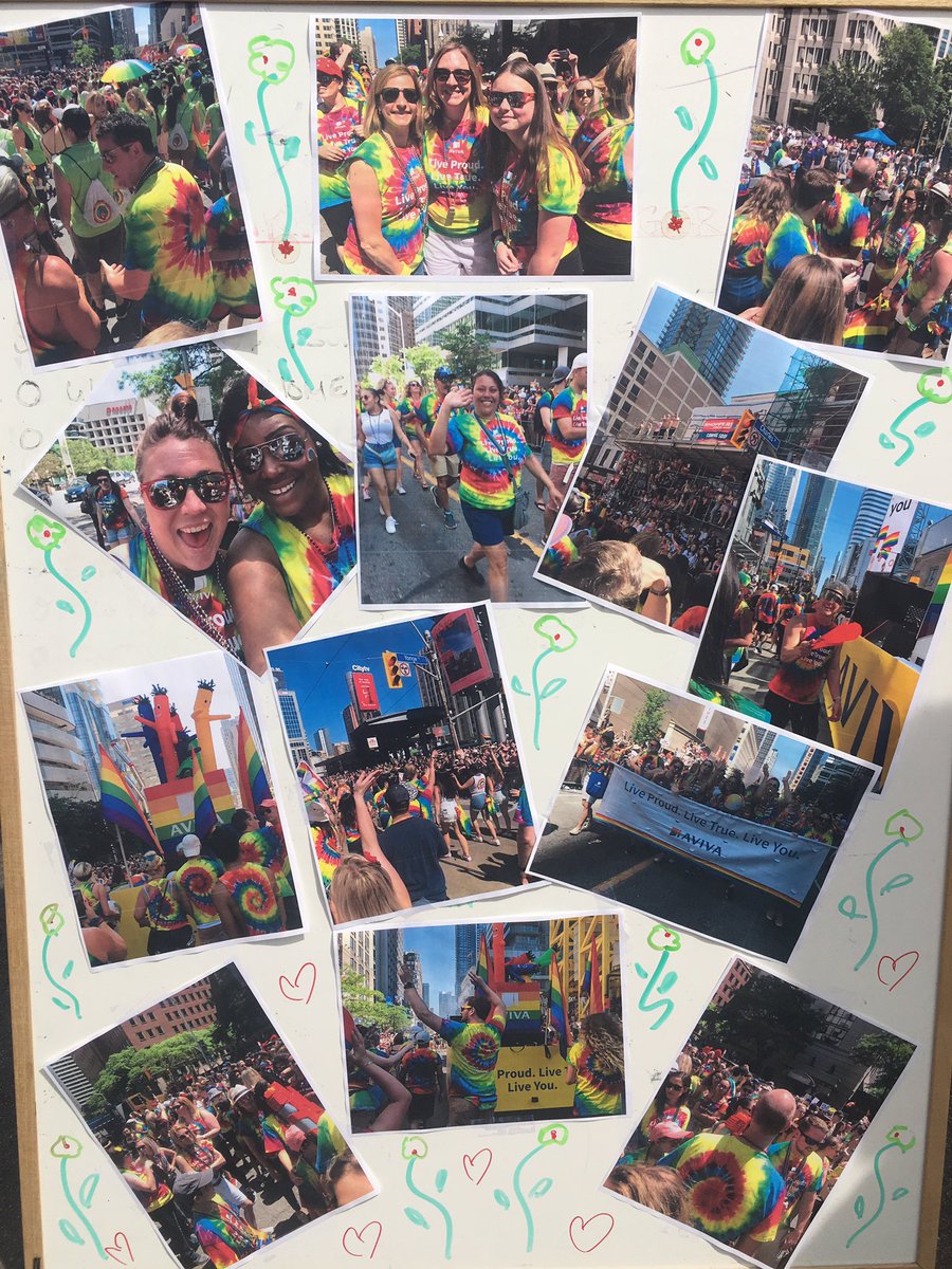 Celebrating Canada Day with Pride! <a href="/AvivaCanada/">Aviva Canada</a> @AvivaPride #Oakvillebranch #liveyourbestlife