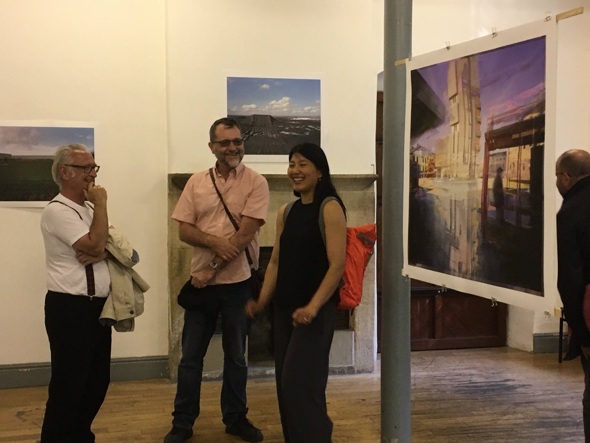 foldworks's tweet image. Exchanges opening at Machpelah Hebden Bridge. Just starting.