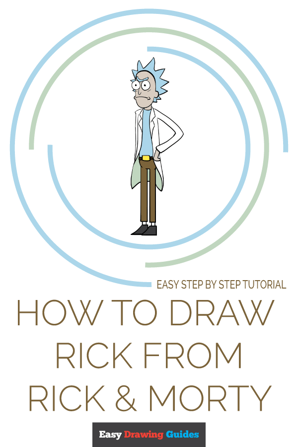 Easy Drawing Guides on Twitter: "Learn How to Draw Rick from Rick and