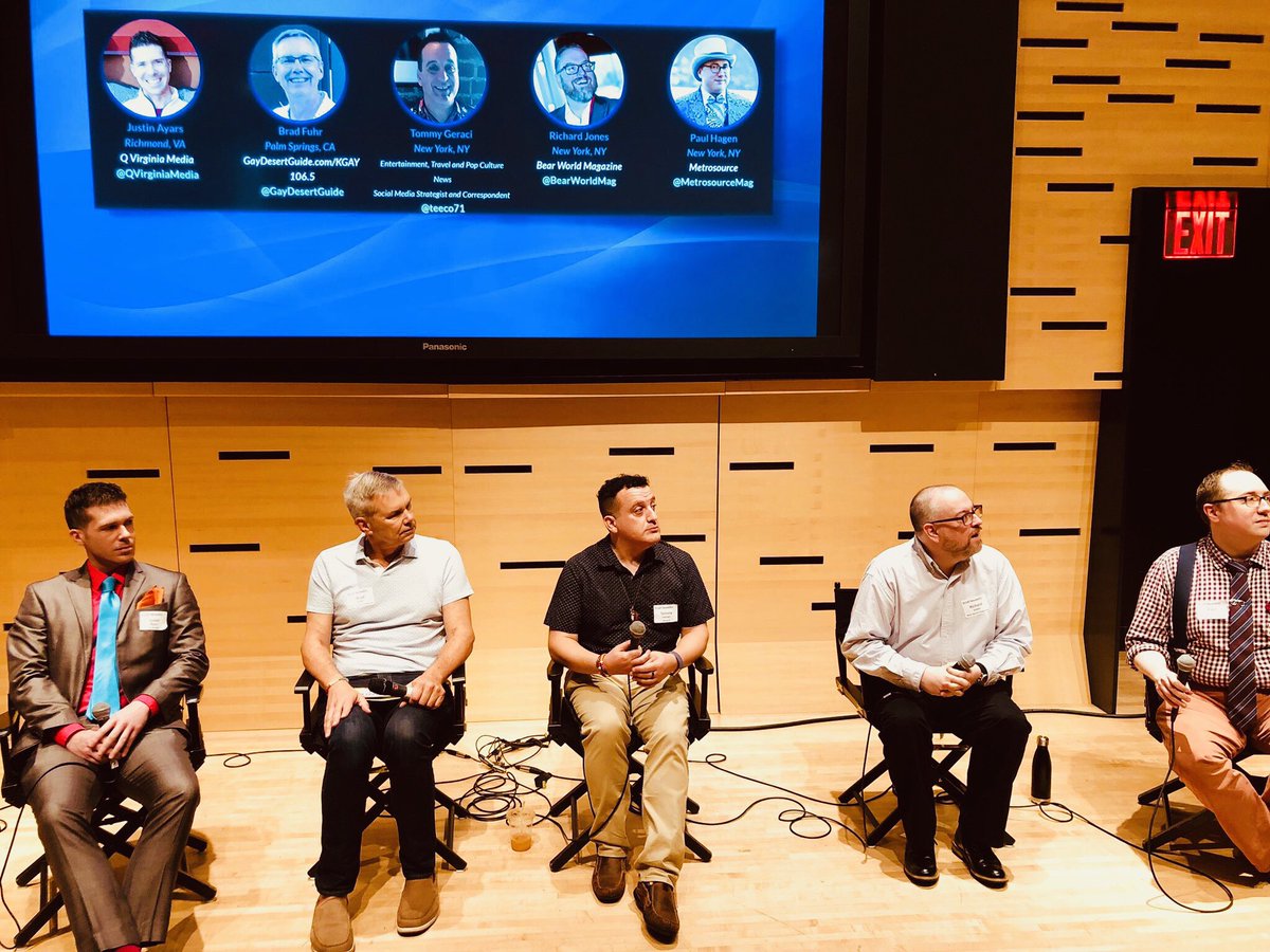 tommy_geraci_'s tweet photo. Wonderful & informative morning! #LGBTWEEKNYC #WorldPride2019 @LGBTWeekNYC @LGBTSummit panels for #LGBTQ New Media Summit. I’ve met so many interesting & knowledgable people the past two weeks! #Pride #PrideMonth #prideweek #NYCPride #WorldPride #SocialMedia #PR https://t.co/mKU2E52gls
