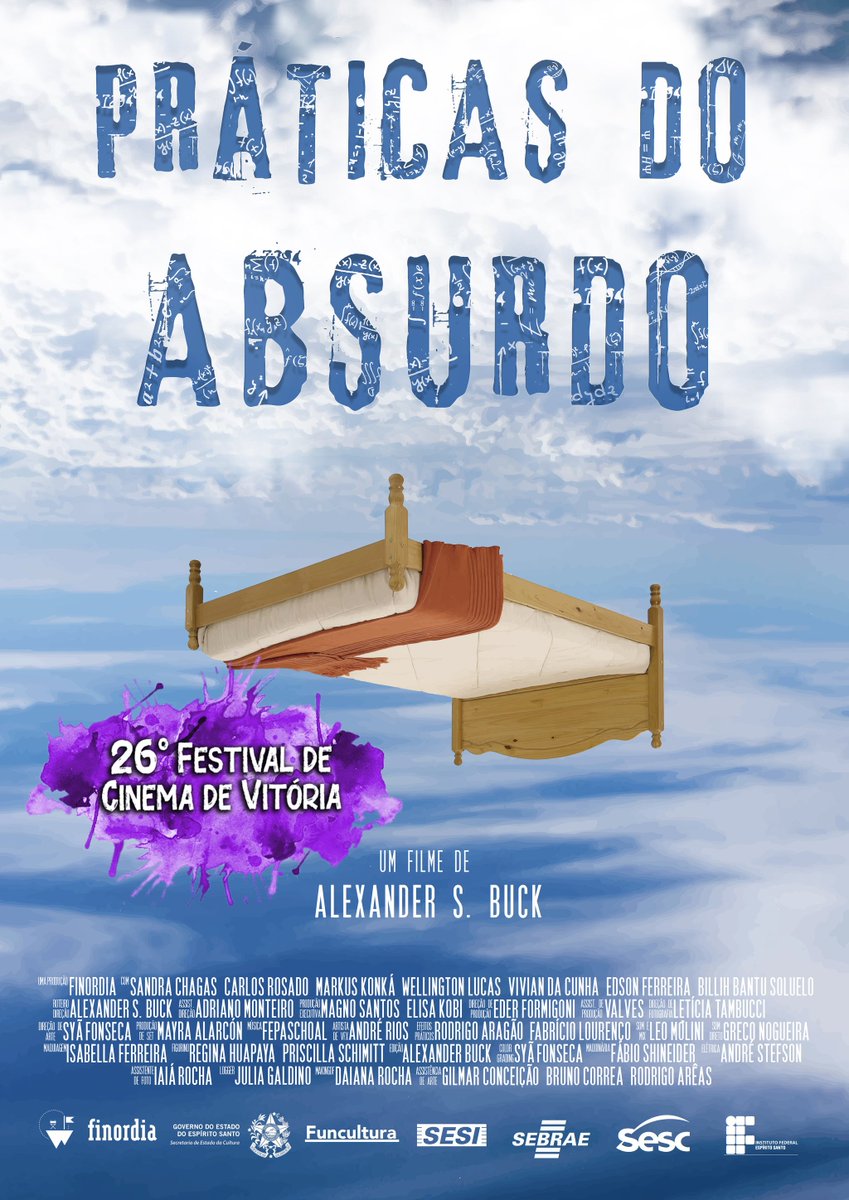 finordia's tweet photo. 🎬 Finordia no 26º Festival de Cinema de Vitória!  😃

Nosso curta-metragem, Práticas do Absurdo, de Alexander S. Buck, será exibido na 8ª Mostra Foco Capixaba. 

Mais informações no site oficial do evento em: 
https://t.co/RTkO9BJlB7 https://t.co/EXz1Csjz6V