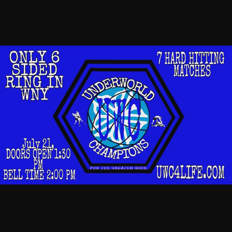 mainstarmory's tweet photo. Come to The Main Street Armory to see UWC1 on Sunday, July 21st at 1:30pm-4:30pm! Get your tickets at https://t.co/DdpgIgHboX #mainstreetarmory #UCW1 https://t.co/SbXO6hKMZe