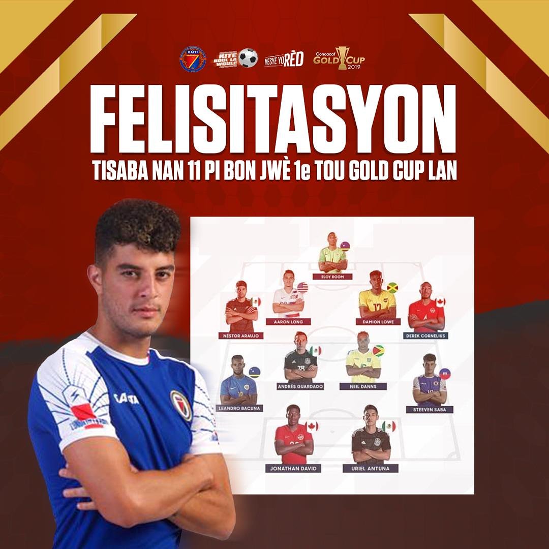 fhfhaiti's tweet photo. Nap kontinye bat Anpil BRAVO👏🏽 pou  #TISABA🔥🎖  ki fè pati de 11 MEYÈ JWÈ 1e tou #GOLDCUP la🙌🏾👌🏽  Wap swiv #GoldCup2019🏆 #PaRateAnyen #FootballPlisVIZIBILITE #HAITInanBOUL #PEYIaNanBOUL #MESYEyoRÈD💪🏾 #RANTREnanFoutbòlla #FHF2019 #KiteBoullaWoule⚽ https://t.co/MOgDo44UqE