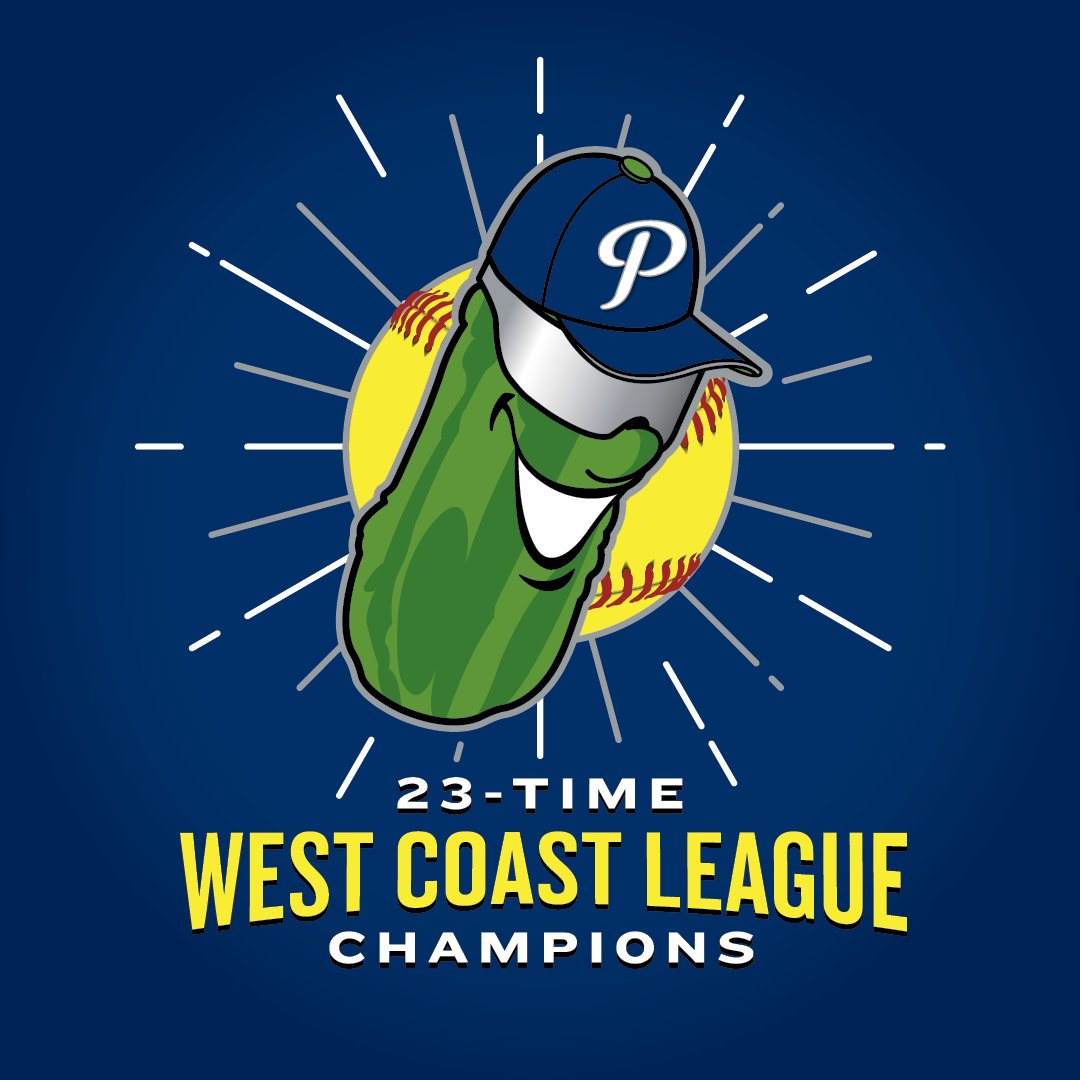 picklesbaseball's tweet photo. Fourth of July double header vs Corvallis coming up fast! Day game at 1:05pm then Future Baseball Night at 7:05pm. Game will be played according to the “rules of 2050”, sticker giveaway, and fireworks! Read all the rules here: https://t.co/IVUBHlvIND #staypickled https://t.co/opMk1f1yiS