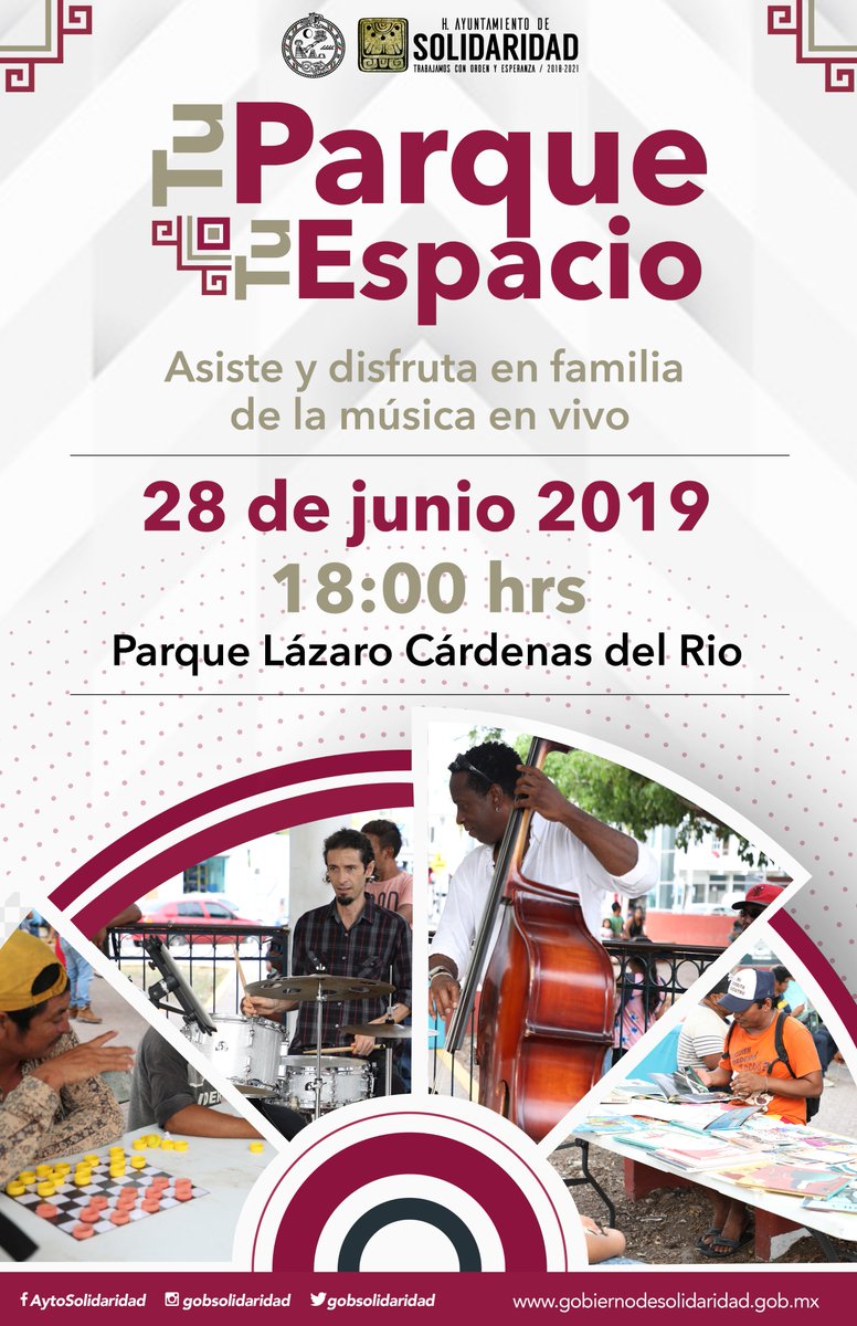 gobsolidaridad's tweet photo. #TuParqueTuEspacio te espera este viernes 28 de julio en el parque Lázaro Cárdenas.
¡Ven a divertirte, tenemos actividades para toda la familia! https://t.co/RWOrG9BdhT