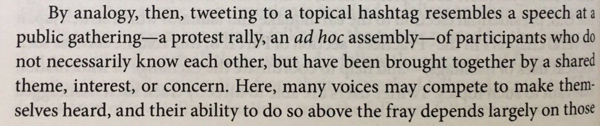 Ryleighlight's tweet photo. A satisfying analogy of the #hashtag by Bruns &amp; Moe (2014) “Structural Layers of Communication on Twitter” https://t.co/pj3wso1gEP