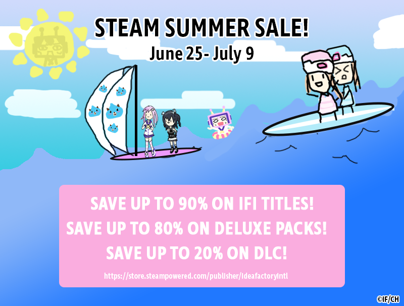 Idea Factory International on X: To celebrate the Steam Summer