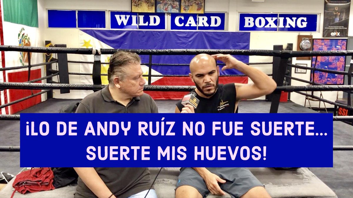 ErnestoAmador's tweet photo. Ray @Beltranboxing dice: ¡Lo de @Andy_destroyer1 no fue suerte... suerte mis huevos!
@YouTube Channel #NoPuedesJugarBoxeo
https://t.co/W2dsnlm8rM .
#AndyRuizJr #RayBeltran #TopRankonESPN #Boxeo #Boxing #RAZA #Mochiteco #Cachanilla #BoxeoMexicano #RichardCommey #Temecula https://t.co/mh8hasl0l0