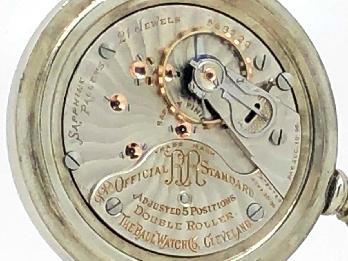 PocketWatchGuy's tweet photo. https://t.co/WdfCIwvbCf Folks for your consideration this Ball Hamilton Pocket Watch Railroad grade 999A! A stunning example of the finest of Railroad Pocket Watches! #antiquewatch #mensfashion #mensstyle #menswatches https://t.co/v6bRTs9soG