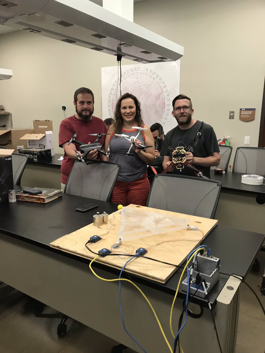 Union math and science teachers at the TU Drone Institute!! <a href="/UnionSchools/">Union Schools</a> <a href="/UnionMath/">Union P.S. Math</a> <a href="/UnionHSTulsa/">Union High School</a> @RedskinsScience @TulsaSTEM