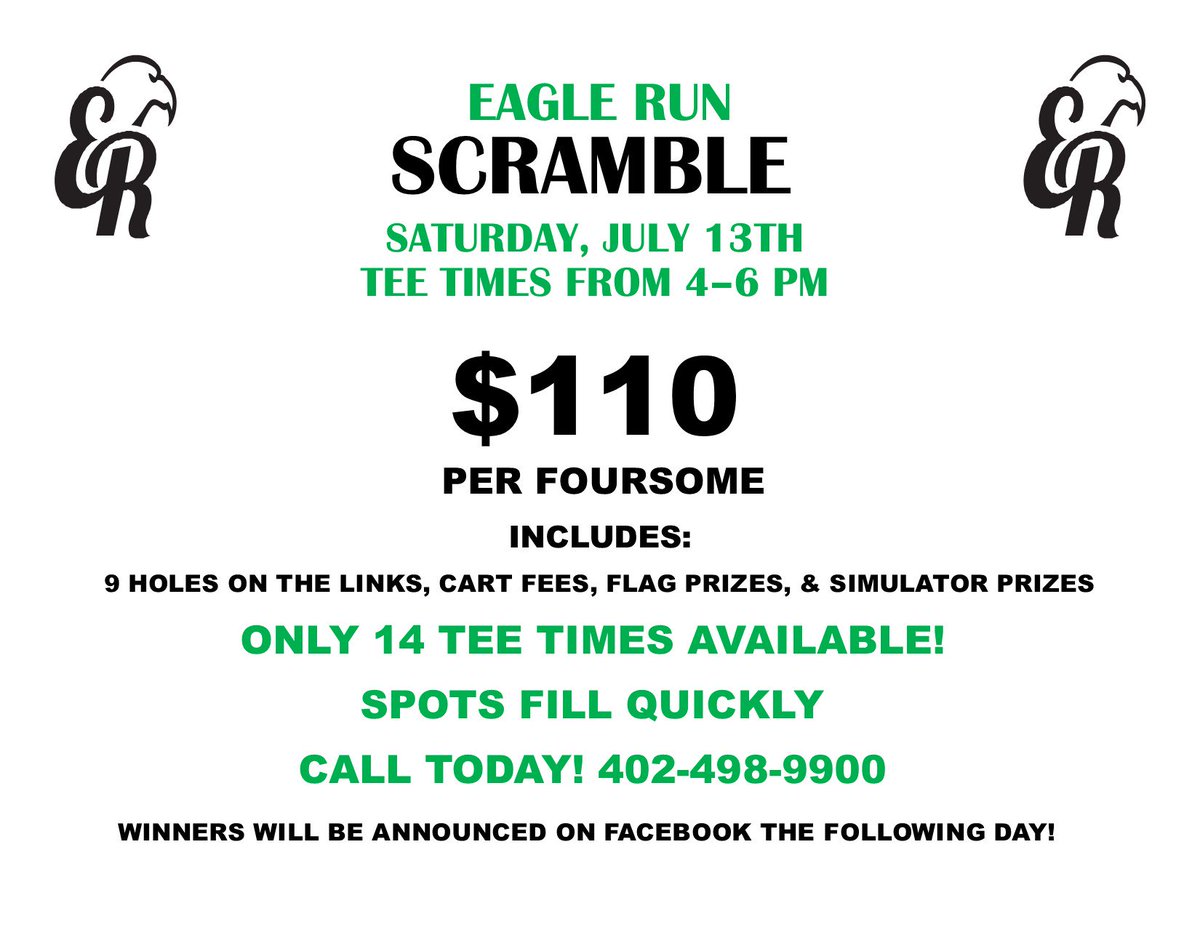 Eagle Run Golf Course tweet media