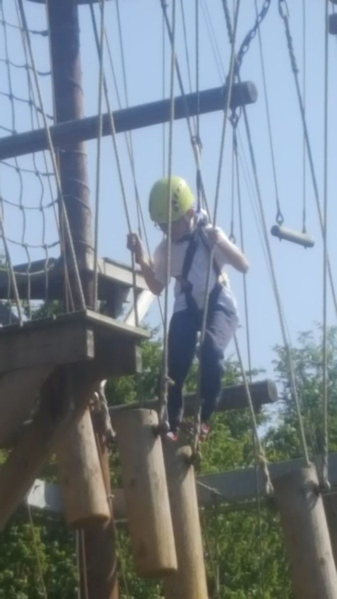 greatberryps's tweet photo. Vertical climbing and aerial trekking #Notscaredofheights #hangingaround https://t.co/a9Nsgpfedp