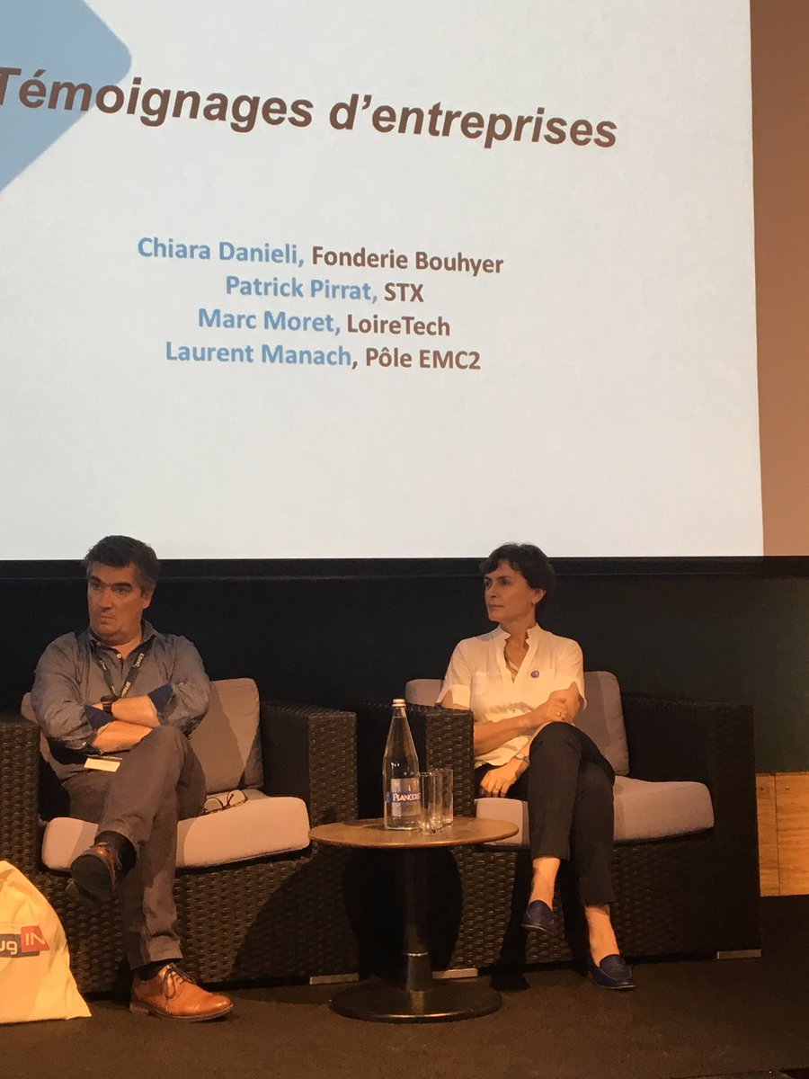 <a href="/chiara1danieli/">Chiara Danieli</a> DG du <a href="/GroupeBouhyer/">Groupe Bouhyer</a> témoigne sur l’#innovation et les projets #IndustrieduFutur à la journée de l’innovation #isitenext