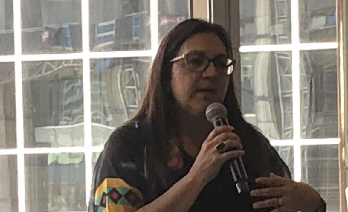 IALC2019's tweet photo. Speaking for Vulnerable Populations, Impartiality, Integration, Consultation and Mediation
Loretta Ross, Treaty Relations Commission of Manitoba
“Lots of First Nations languages have been lost because of residential schools”
#ConferenceAICL2019 https://t.co/MkIwhM5PjW