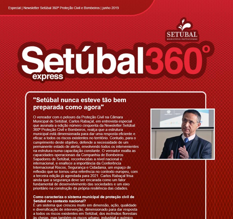 SetubalSos's tweet photo. #STB360PROCIV -  Assinalamos o NÚMERO 5⃣0⃣ DA NOSSA NEWSLETTER com uma entrevista ao Vereador com o Pelouro da Proteção Civil do Município de Setúbal, Carlos Rabaçal. Leia aqui 👇
https://t.co/xj6QhrpwnA https://t.co/QkNRPx9cmj