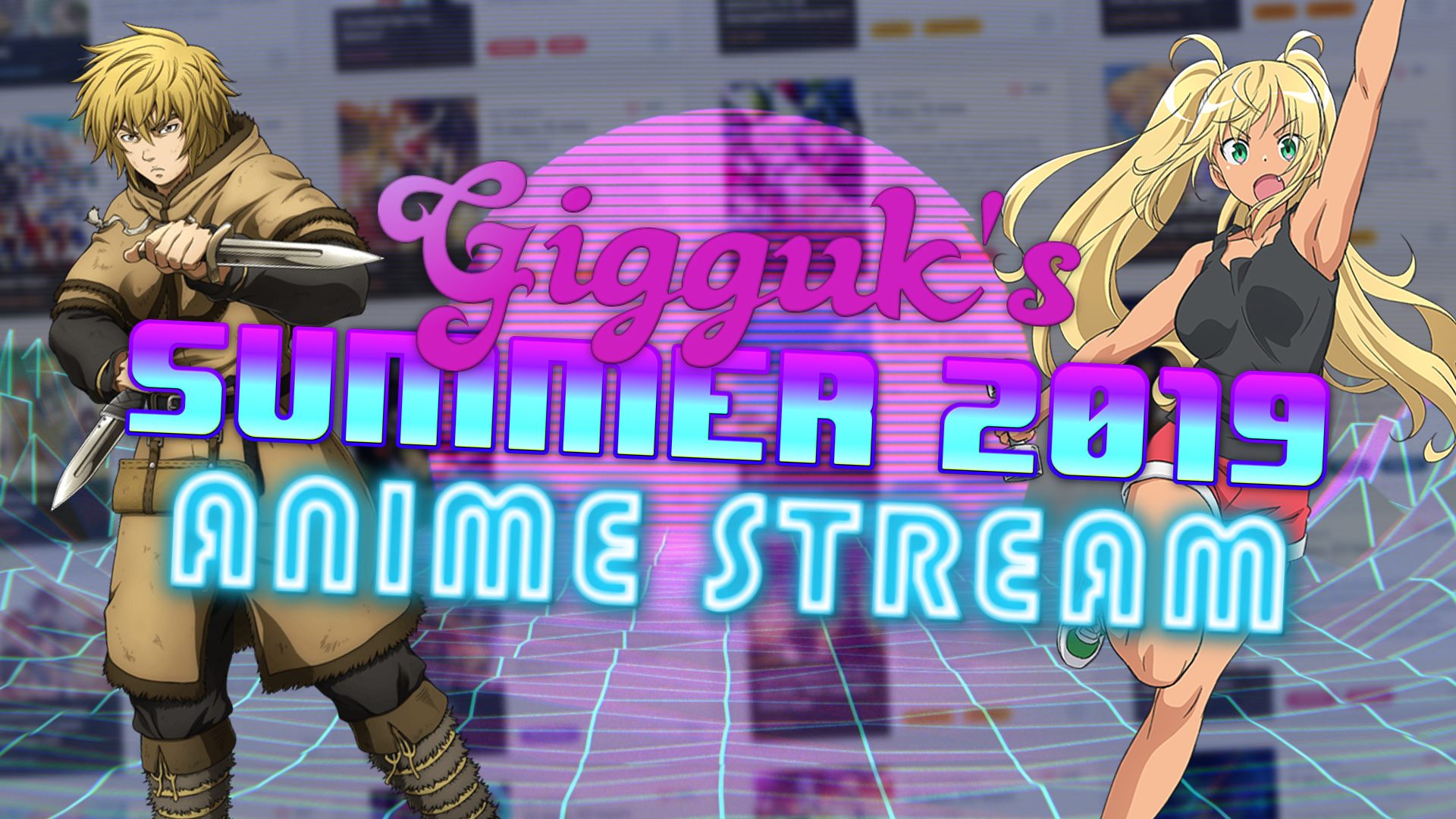 Gigguk On Twitter Summer Anime Stream Is Starting In Just A Few Minutes I Ll See You There Https T Co D852ext02t