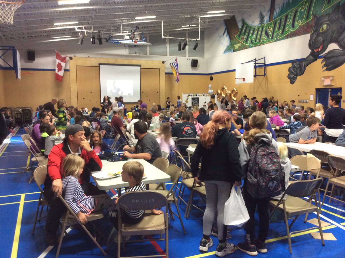 SD63PLake's tweet photo. Pancake breakfast to end our year.  Thank you to everyone for making this a fantastic year.  Have a safe and enjoyable summer.  #prospectlakeschool #sd63 https://t.co/y0MmuJ4bDT