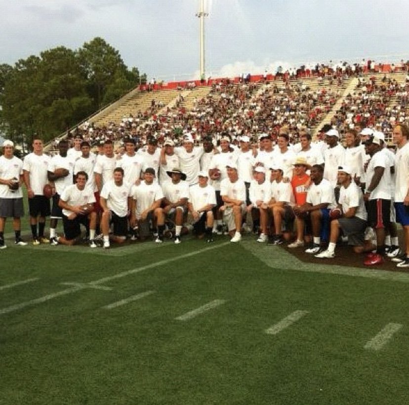 coach_gautier's tweet photo. Athletes enjoy this year’s Manning Passing Academy, it’s a great time to meet great people and make memories you can carry for the rest of your life! #Class2012 https://t.co/dk2Houc4K7