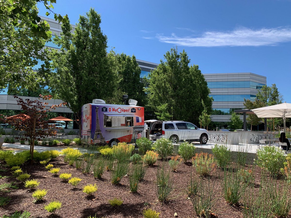Savory &amp;  Dessert Crepes &amp; more is what you will get if you come to Sycamore Plaza Pleasanton for lunch today <a href="/omycrepes/">O My Crêpes!</a> is serving today 11-2 it’s a beautiful day Happy Thursday y’all