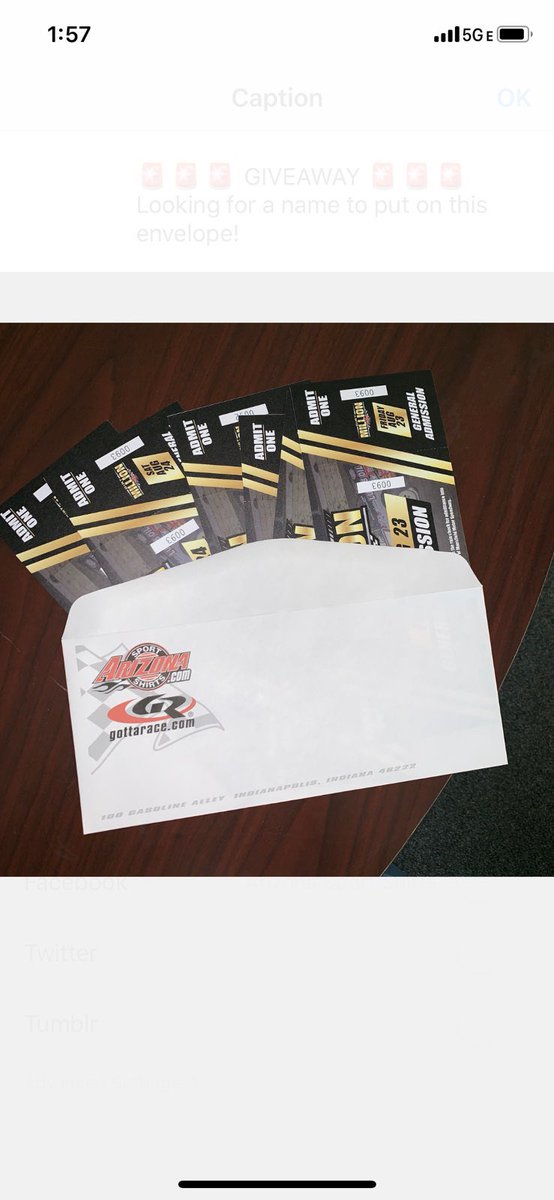 AZ_Shirts's tweet image. 🚨🚨🚨 GIVEAWAY 🚨🚨🚨
This envelope with 2 passes for all 3 nights of the ⁦@DirtMillion⁩ needs a name!  Retweet this post and it could be YOURS!!! Drawing Monday! #OurDirtMillion #BacktoDirt