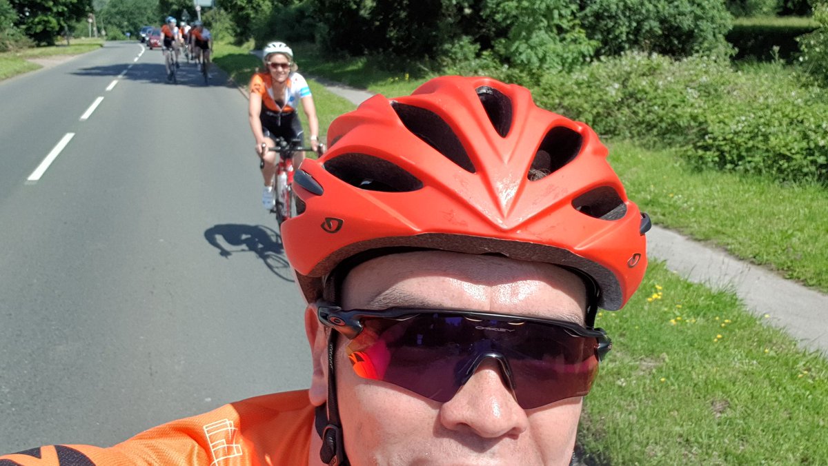 Great day doing the Uxbridge to Gatwick Leg of @PwC_UK Ride the Nation. All in aid of local charities. Big thanks to the National riders, still seem fresh as daisies after 1700 miles of riding this month compared to my easy 67 miles Please donate mydonate.bt.com/fundraisers/1s… #PwCRtN