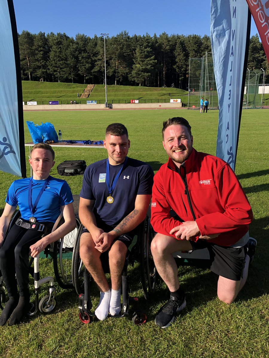 Wheelchair 100m winners #inspirational <a href="/firmusenergy/">firmus energy</a> <a href="/irishathletics/">Athletics Ireland</a> <a href="/MaryPetersTrust/">Mary Peters Trust</a>