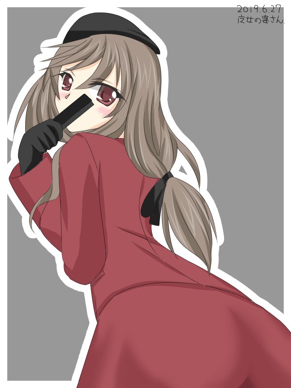 ガルパン ガルパン版深夜のお絵描き60分一本勝負 ガルパン版深夜のお絵描き60分一本 魔女の婆さんのイラスト