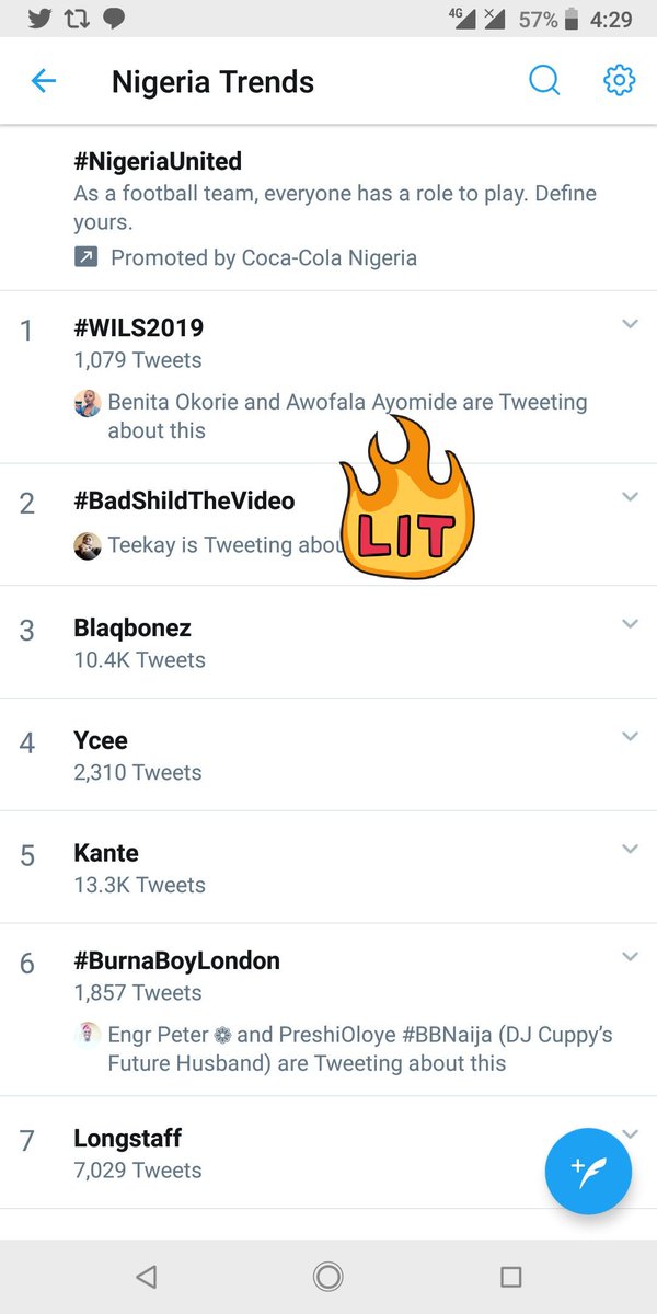 ParamodeConcept's tweet photo. Early today, trending on number 2 on Nigerian map and as promised, DRCH Entertainment act  – @Iamsoa_ wastes no time in dropping the visuals to trending single “Bad Shild”  produced by Magicsticks cc @drchentinc.

Watch  #BadShildTheVideo via https://t.co/VRXOSIZ4Sq https://t.co/tsV4Egrdxd