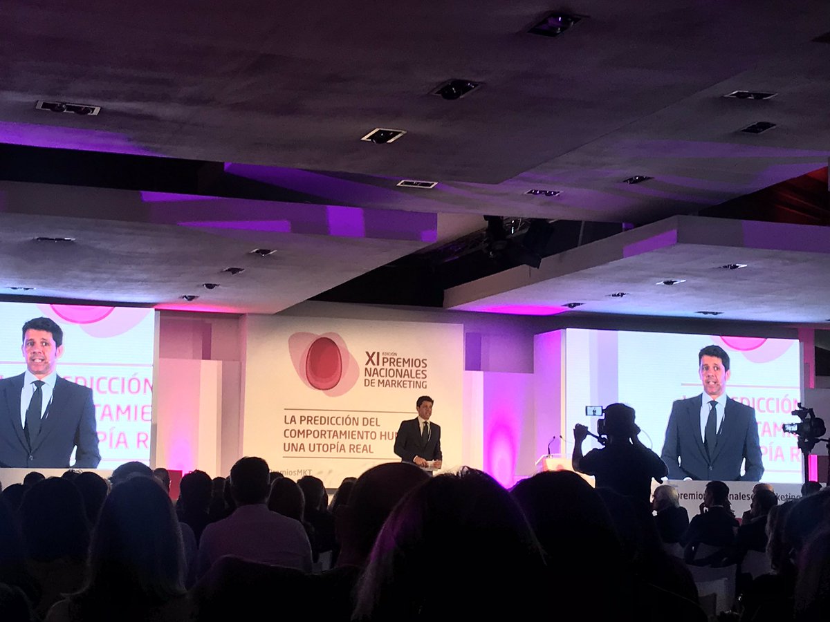 En la gala de entrega de los #PremiosMKT