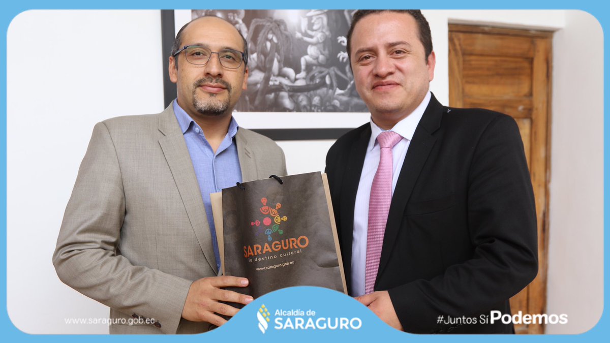El alcalde <a href="/AndresMunozEc/">Andrés Muñoz</a>, se reunió con Diego Lara, Director Ejecutivo de la Corporación de Ferias de #Loja, con el fin de buscar espacios y facilidades para que los artesanos y gastrónomos de este cantón expongan sus trabajos en la #190FeriaDeLoja, desde este 21 de agosto 😉👍🏼
