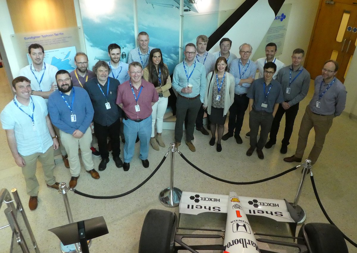 DACOMAT_EU's tweet photo. Thanks @HexcelCorp for hosting the DACOMAT - Damage Controlled Composite Materials project team at our 3rd plenary meeting in Duxford, UK #composites #H2020 @EU_H2020 https://t.co/WDTT3PtWKm