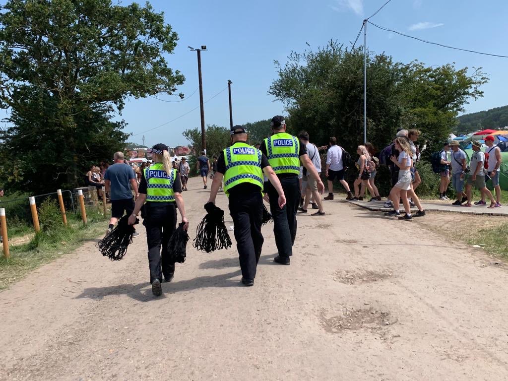 PoliceAtGlasto's tweet photo. Did you know #ProjectServator is at #Glastonbury2019?

But can you tell us what #ProjectServator is? Answers in the comments👇

#PhonePouchesGoneLikeHotCakes https://t.co/wSgLmWkxDh