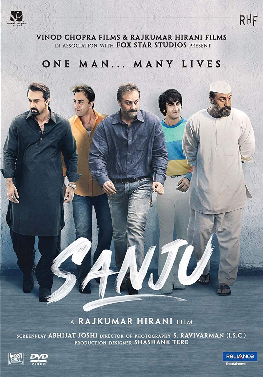 Sanju.Biographie. Histoire vraie de l'acteur Sanjay Dutt, fils de Nargis et Sunil Dutt ( 2 légendes du cinéma hindi).Parcours d'un homme mêlant drogues, sexe (+300 prostituées) et scandale en tout genre. Dont une attaque terroriste qui le mènera en prison.