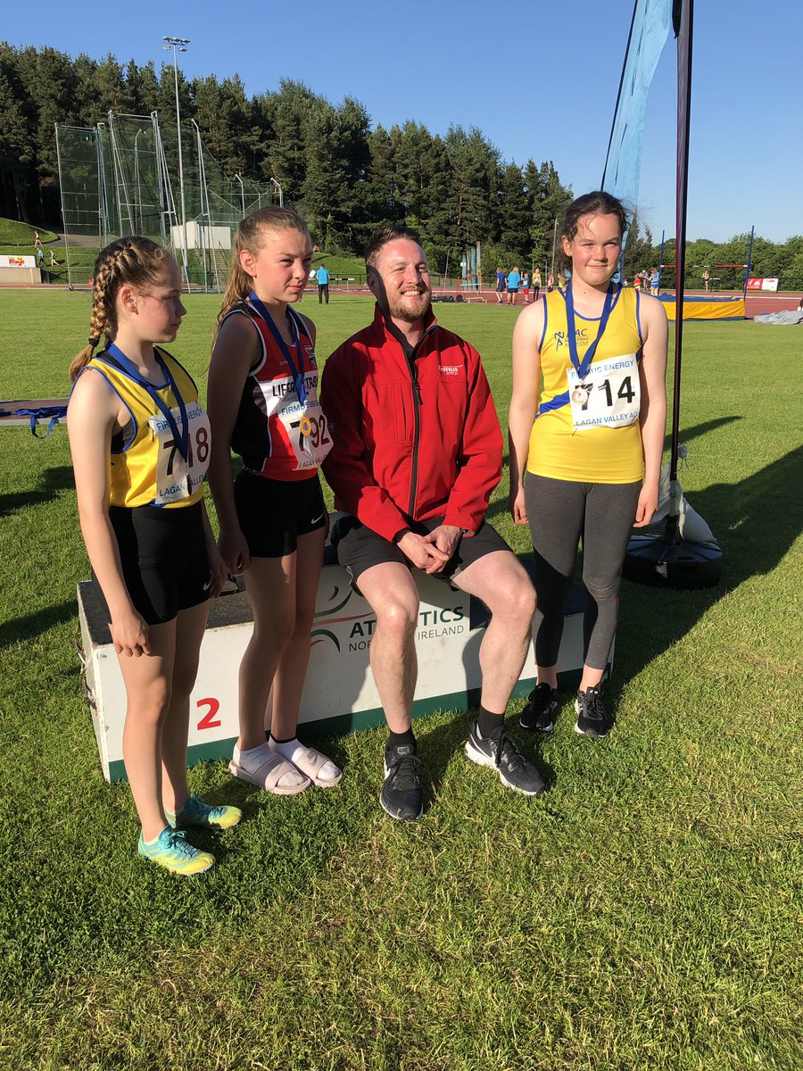 U15 girls hurdles <a href="/AthleticsNI/">Athletics NI</a> <a href="/MaryPetersTrust/">Mary Peters Trust</a> winners