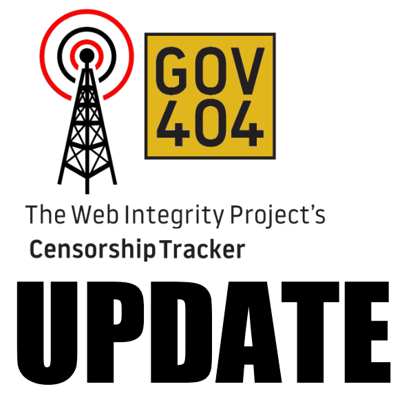 SunWebIntegrity's tweet photo. Check out our #Gov404 Tracker for two new removals of content from federal government websites! Today WIP adds two resources to the ever-increasing tally of web removals: https://t.co/cOA5Po98ao and parts of the OPA’s webinar archive. https://t.co/4nUbVcLWYV https://t.co/05YJfvrNYg