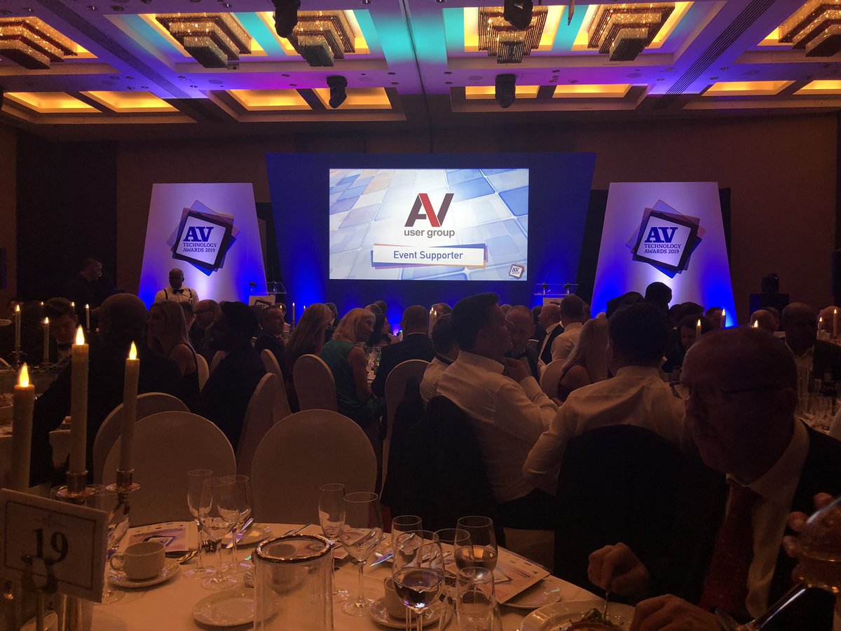 Kev_McLoughlin's tweet image. Proud supporters of tonight’s #avtechnologyawards - @AVUserGroup @AVTechEurope @Install8ion #AVtweeps