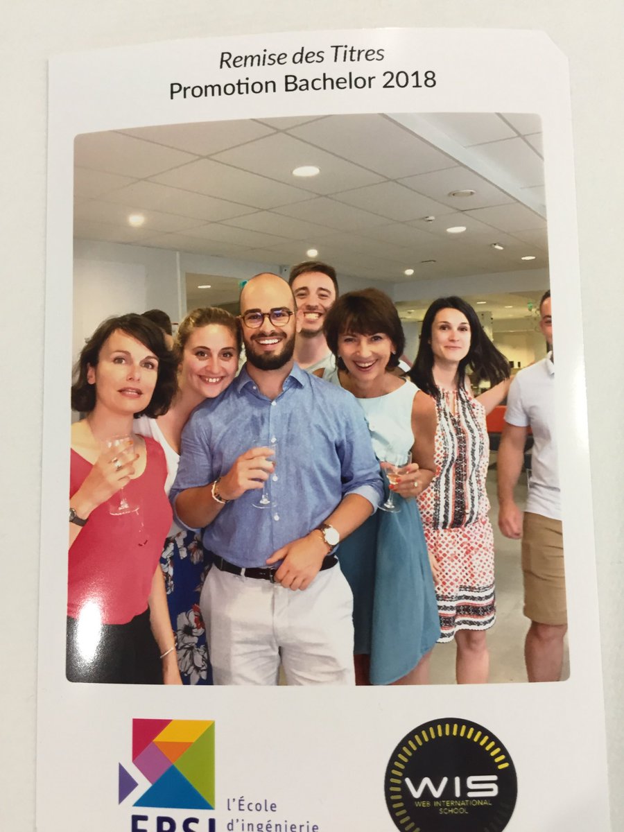 Fière de nos promos Bachelor ! ⁦<a href="/EPSI_Bordeaux/">EPSI Bordeaux</a>⁩  ⁦@WisEcoles⁩ Belle ambiance sur notre campus!