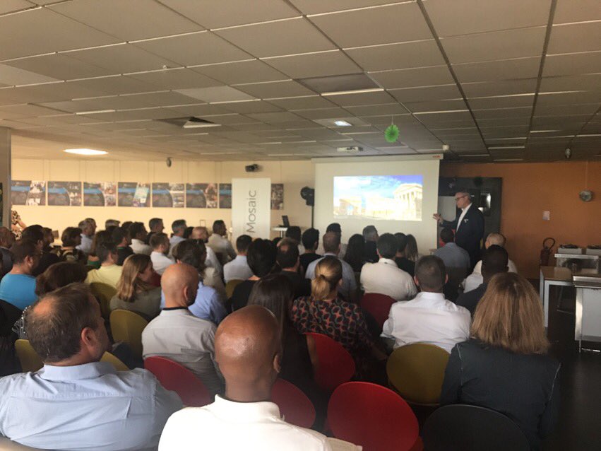 AdrMcDonald's tweet photo. A pleasure to share ideas with the #Mosaic @DellTech Montpellier Chapter whilst in town today. Great conversation on encouraging #CulturalIntelligence #CQ throughout our organisation. Thank you @MurielAvinens @StephBarberet @campbellcharlo1 @deepatharmaraj https://t.co/s48sB21TLX