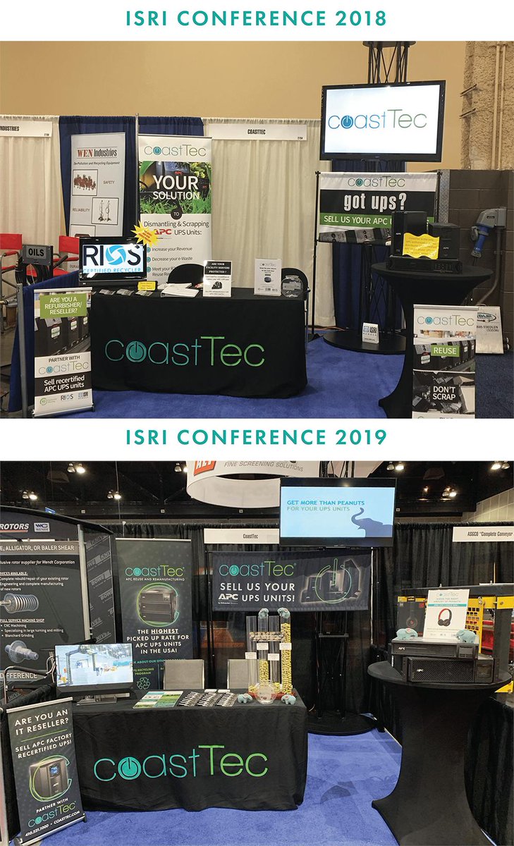 CoastTec's tweet photo. #ThrowbackThursday

Check out these photos below to see some of the changes we’ve made to our conference booth! What do you think?

#Conference #ConferenceBooth #Booth #Exposition #Convention #ISRIExposition #ISRIConvention #BoothDesign #ExhibitDesign #Expositions #Conferences https://t.co/cxxBDny9XV