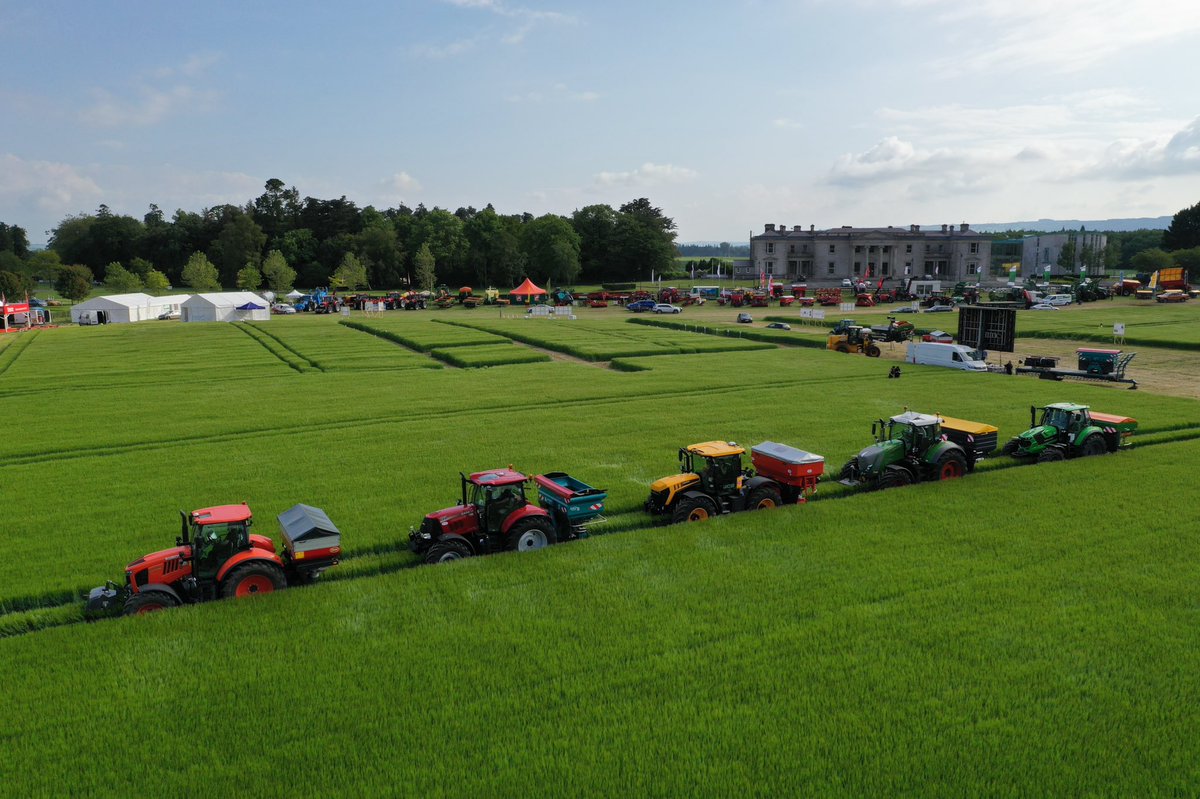 Garyabbott96's tweet photo. Super day yesterday at Crops and Spreaders in Teagasc Oak Park. Fair play to the @farmersjournal team involved and for the long hours put in during the run up to the event. @StephenRobbFJ @clodaghacarey @KatrionaKinsel1 @PTKeaveney https://t.co/cY8gKLEgWw