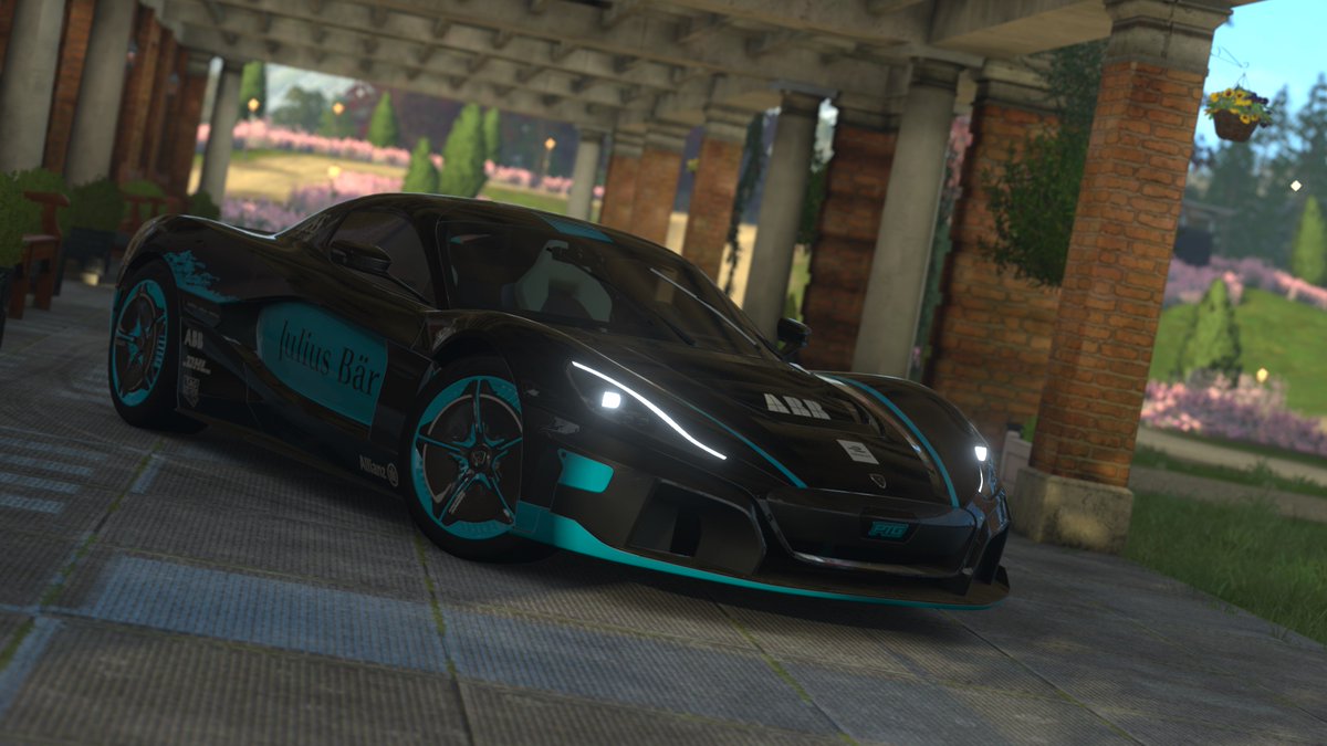 PTG_SDLROB's tweet photo. the @AutomobiliRimac #ConceptTwo is now available in #ForzaHorizon4. the Spaceships have landed! Livery listed as 'Electric' @ForzaMotorsport @WeArePlayground #FH4 https://t.co/sfDiAStSiE