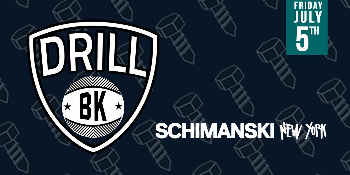 FRIDAY | Stonie Blue, Showcase and DJ Cousin Mike come to Schimanski apart of <a href="/itsthedrill/">DRILL™</a>'s latest and greatest party. Free cocktails by Makers Mark available until 11PM. 

10PM | 21+
54 N 11th St 
Free w/ RSVP until 11PM: bit.ly/DrillBK