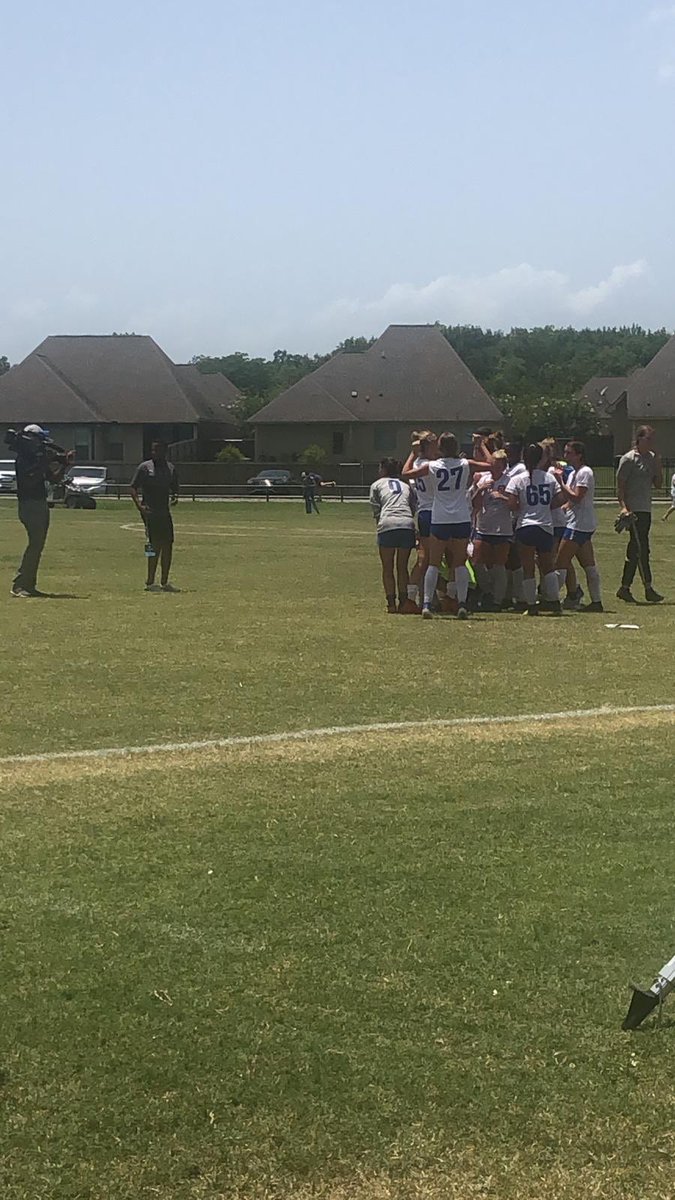 Champs!  2019 19U Southern Regional Champions from Cajun Soccer Club with a 4-2 overtime win in the finals!  #teamLouisiana #roadtoks #usysncs