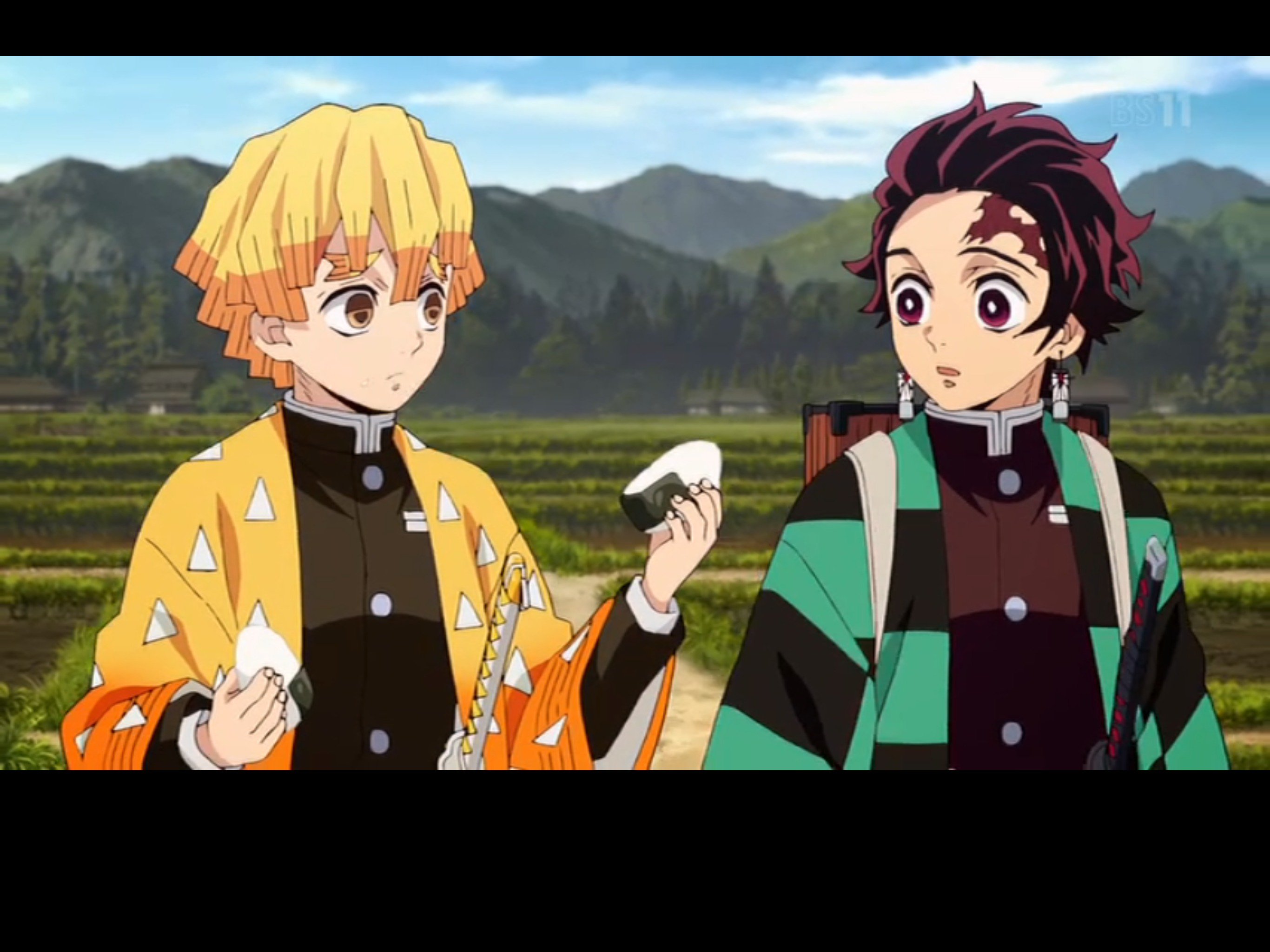 だきないぬ アニメ版鬼滅の刃 11話 登場するなり一瞬で作品のカラーを塗り替えた男 我妻善逸 原作では23話までかなり碌でもない彼でしたが アニメ版ではちょっとした補完が入ったお蔭で善逸の優しさがこの時点で伝わったのがとても良かったです
